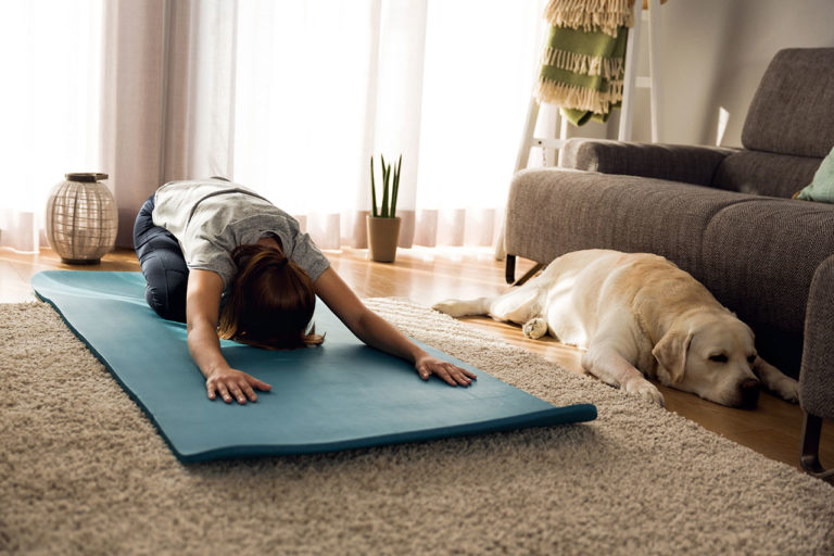 Fitness with Dog