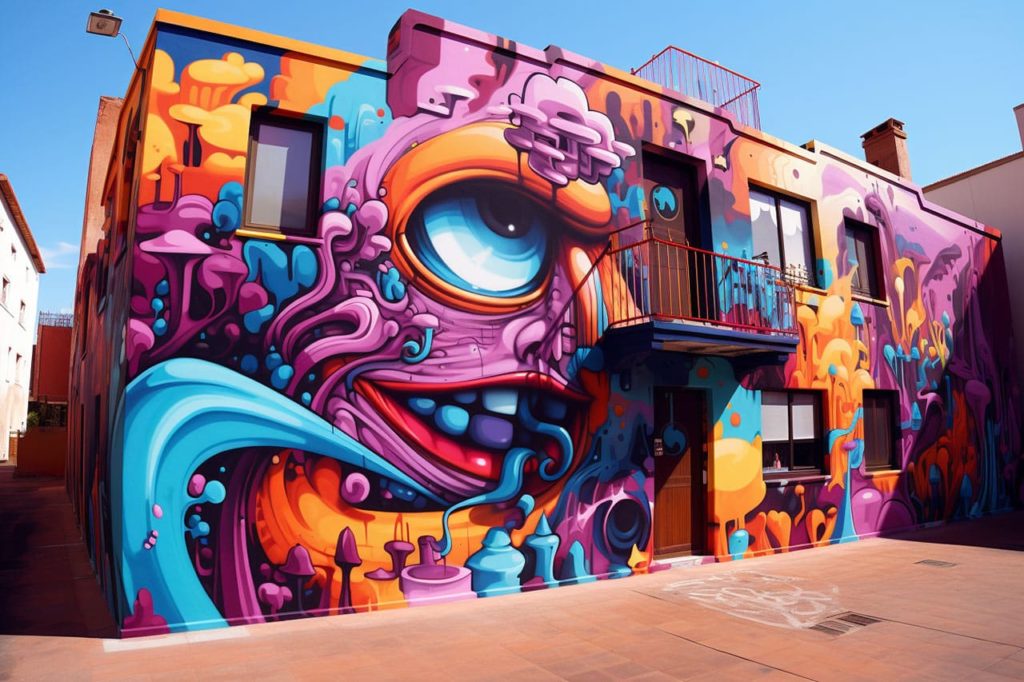 street art building